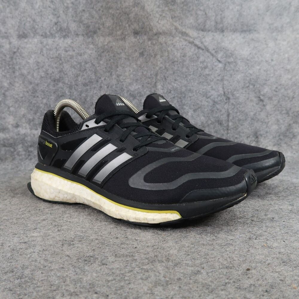 Adidas Shoes Womens 7.5 Athletic Trainers Energy Boost Sneakers Running Black